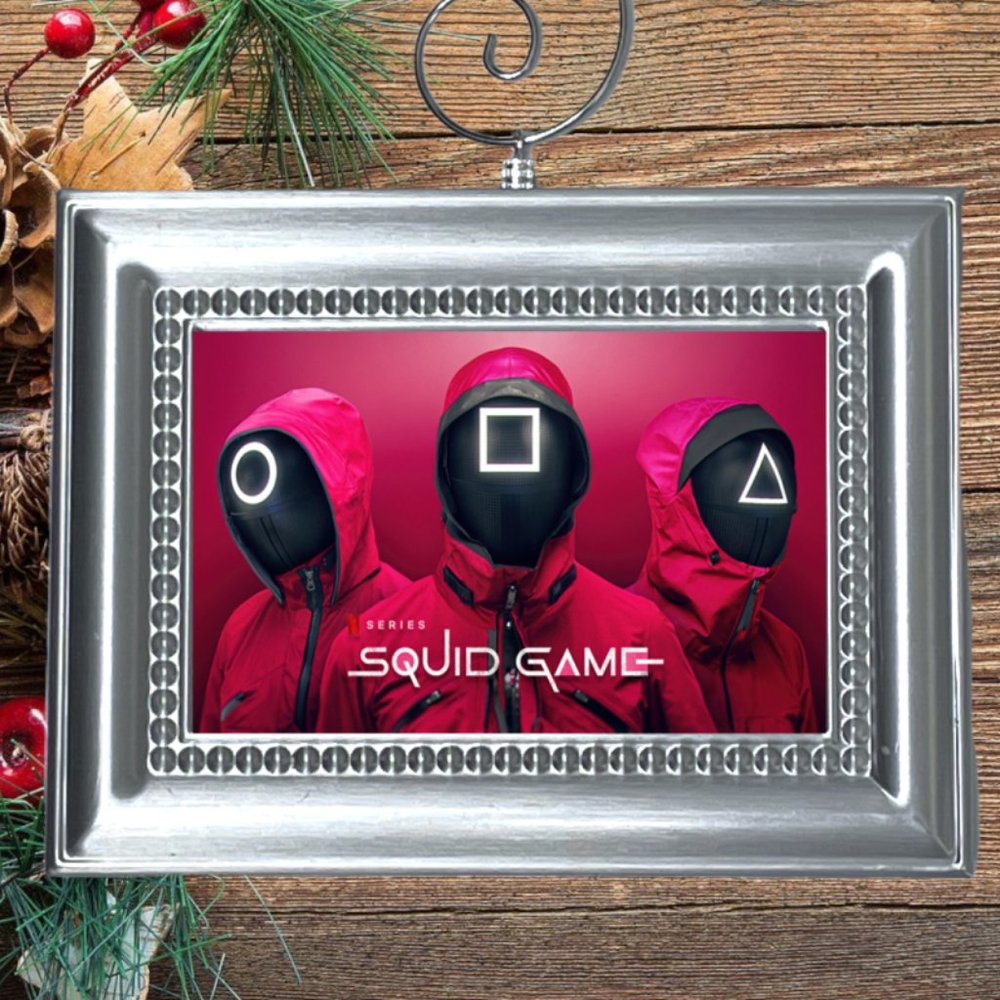 Squid Game Netflix Series TV Show Memorabilia Christmas Tree Ornament